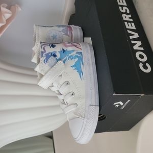 Frozen Converse toddler size 7